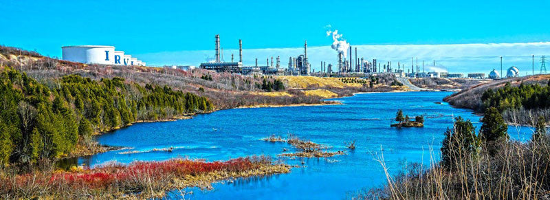 Irving Refinery - City Market Canvas Art