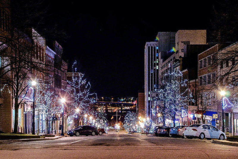 King Street Lights in December