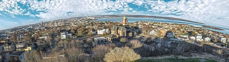 Saint John From West Side - City Market Canvas Art