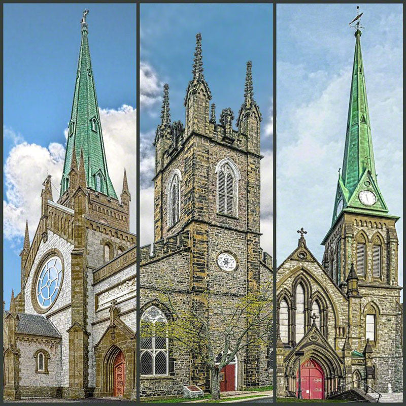 Three Sister Churches Saint John New Brunswick